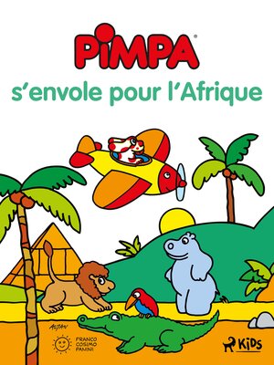 cover image of Pimpa s'envole pour l'Afrique